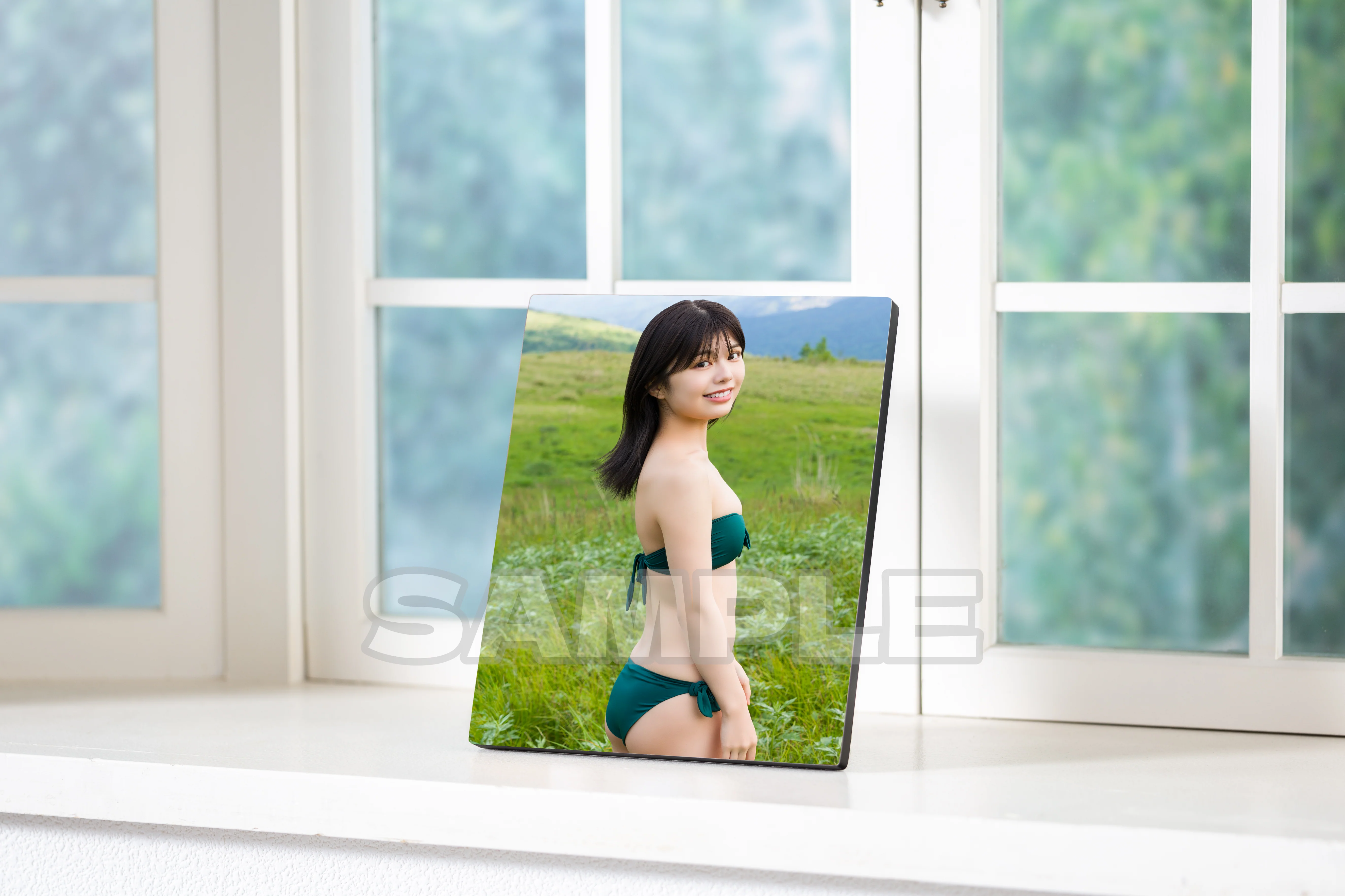 【数量限定受注生産】ミスマガジン2023 松田実桜 クリスタルフォトパネル(9月2日まで) - Image 7