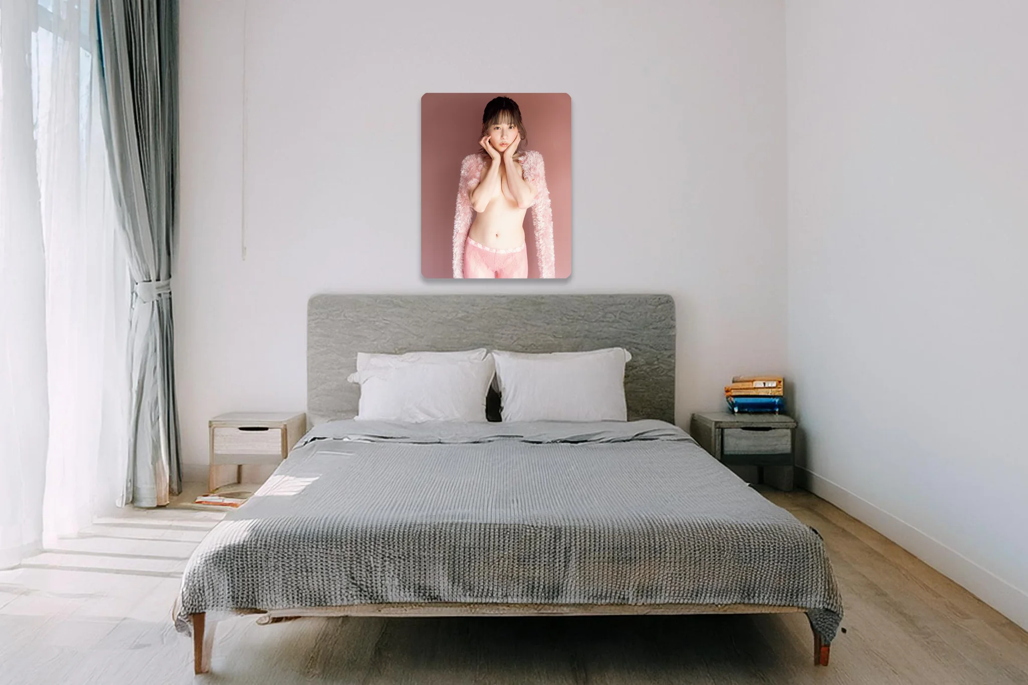 【数量限定受注生産】尾崎明日香 超特大サイズ (42.5cm×52.5cm) クリスタルフォトパネル(7月15日まで) - Image 3
